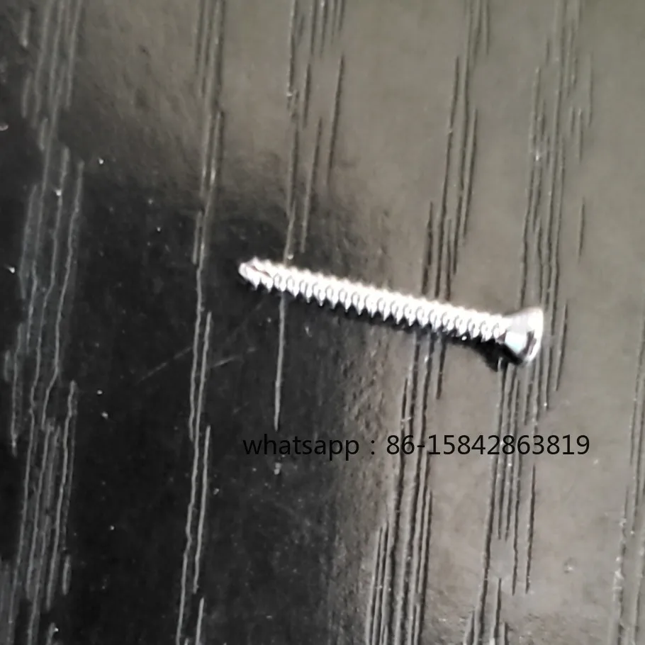 5 pieces 1 pack pet locking stainless steel bone screw 1.5 self-tapping 317L pressurized four corners 1.2 interface