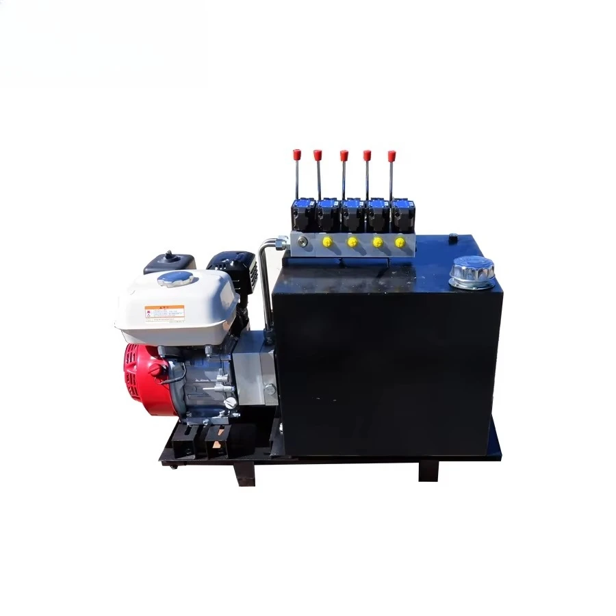 13hp Custom Made Hydraulic Power Pack System Station with Super Portable Design for Various Industrial and Field Applications