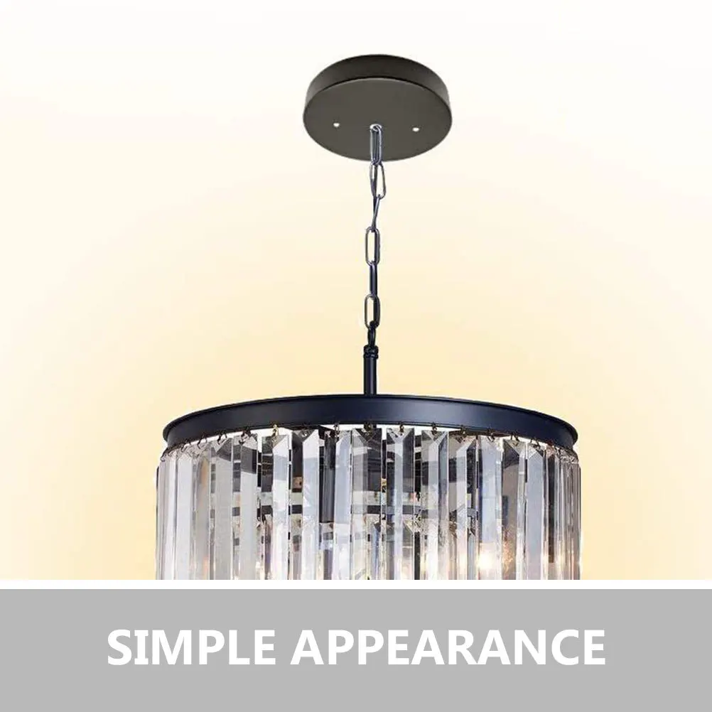 

1 set 1 Set Chandelier Ceiling Plate Cover Base For Pendant Light Metal Lamp Canopy Kit Lighting Mounting Bracket Decorative