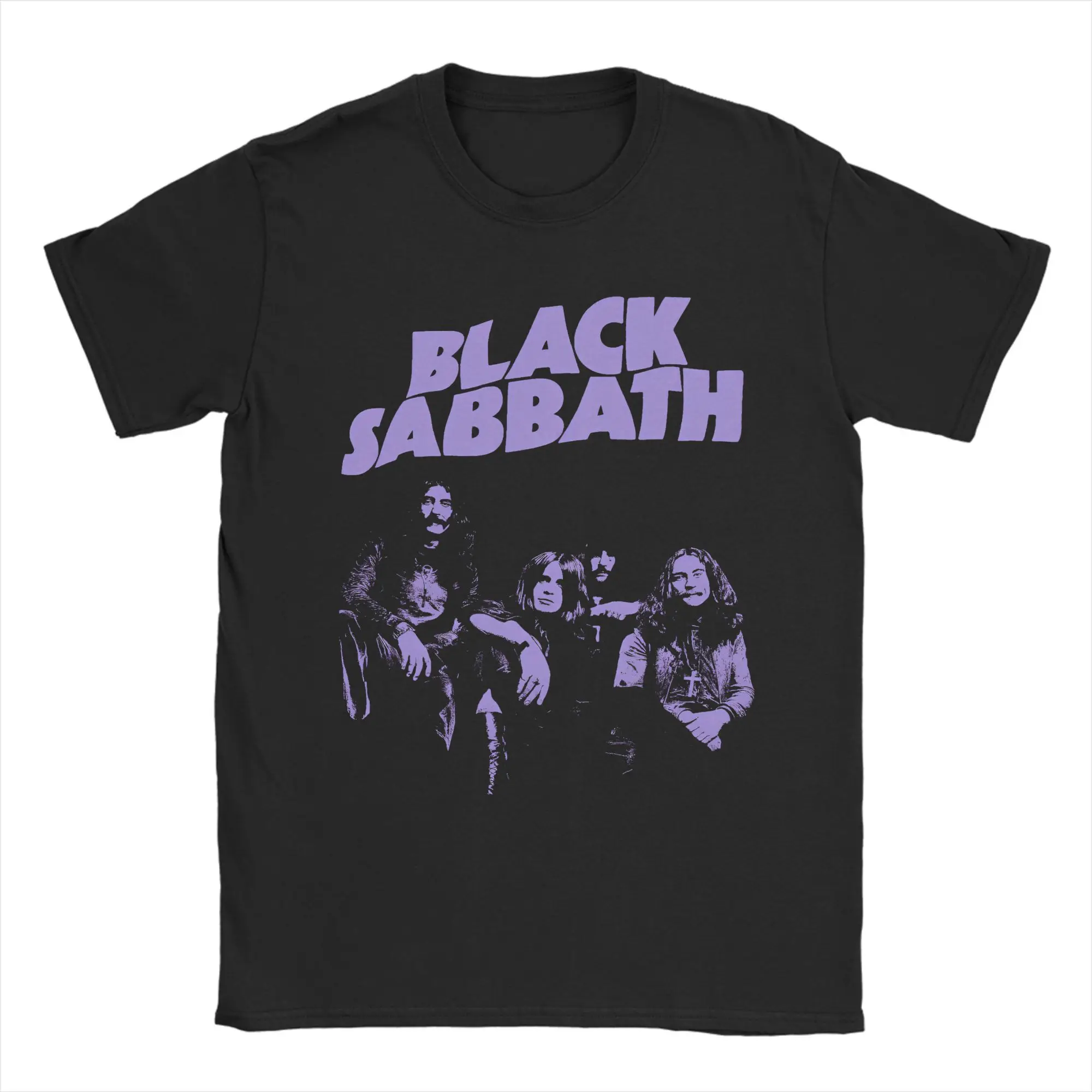 

Black Sabbath Ozzy Osbourne Men T Shirts Back To The Beginning Tour Novelty Tees Short Sleeve Crewneck T-Shirt Cotton Clothing
