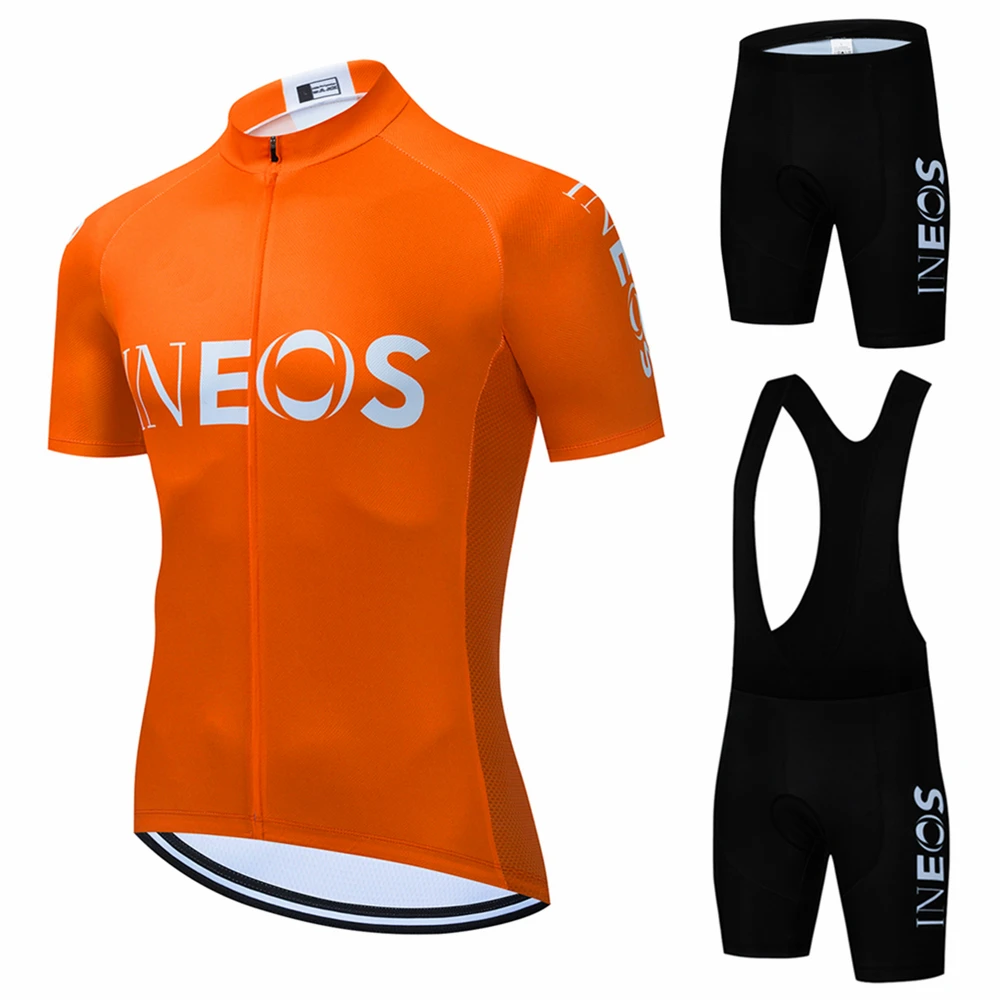 

INEOS летний комплект велосипедного трикотажа, велосипедные майки, шорты, модный велосипедный трикотаж Ciclismo, футболка для езды на велосипеде, брюки, одежда
