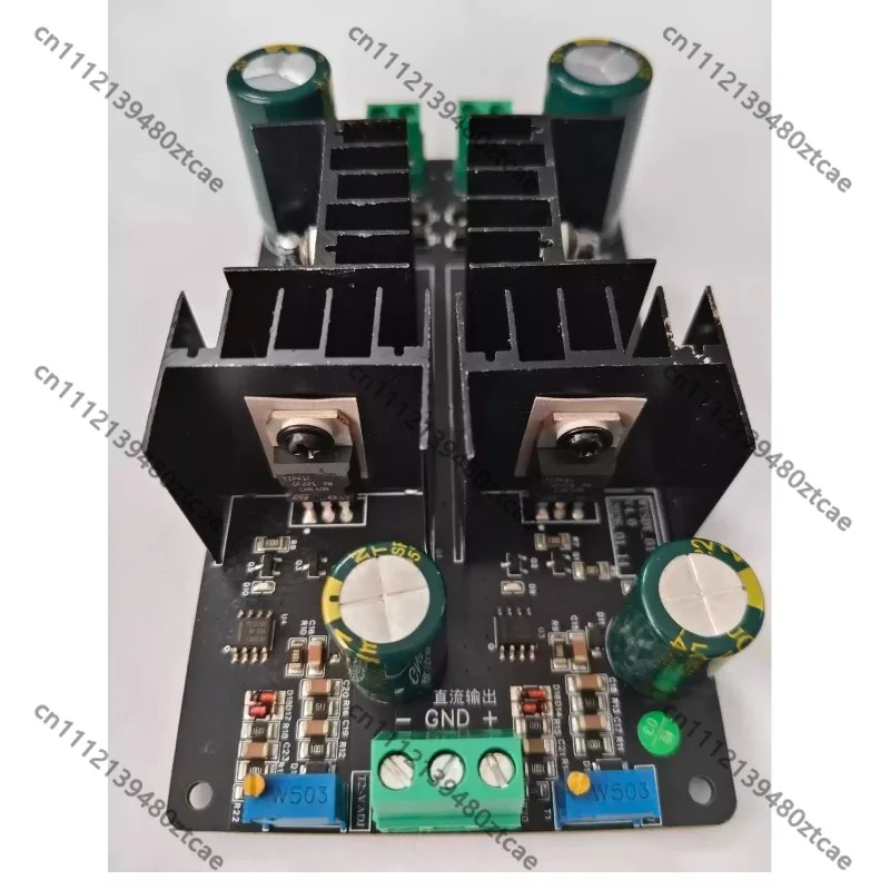 High Performance Dual Polarity Regulated Power Supply Board, Universal ±Voltage Regulator Module 1.5A Continuous Current