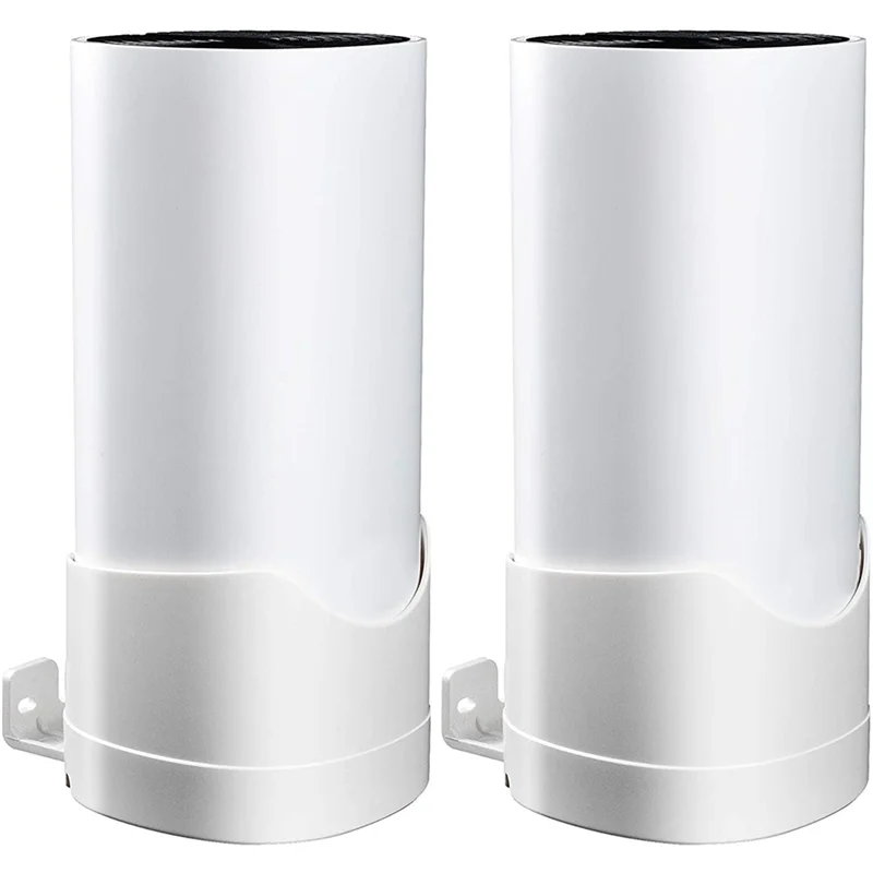 BTLIFE-4 Pack Wall Mount Holder For TP-Link Deco M4 / E4 / P9 / S4 Whole Home Mesh Wifi System, Bracket With Cord Management