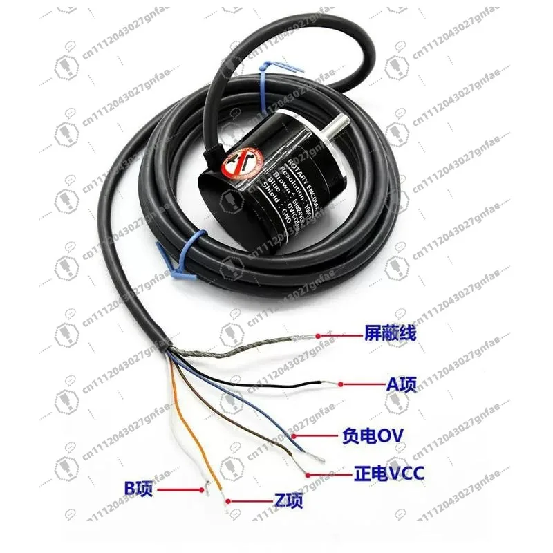 E6B2-CWZ6C CWZ5B CWZ1X CWZ5G CWZ3E Rotary Encoder 40mm 6mm Solid Shaft 10-2000 PPR 5-24V IP50