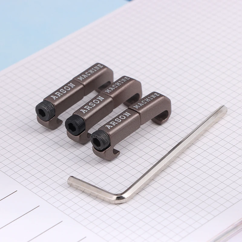 3Pcs Alloy M-LOK Switch Cable Clip Wire Guide System For M300 M600 PEQ Weapon Light Cable Management Picatinny Rail Cover