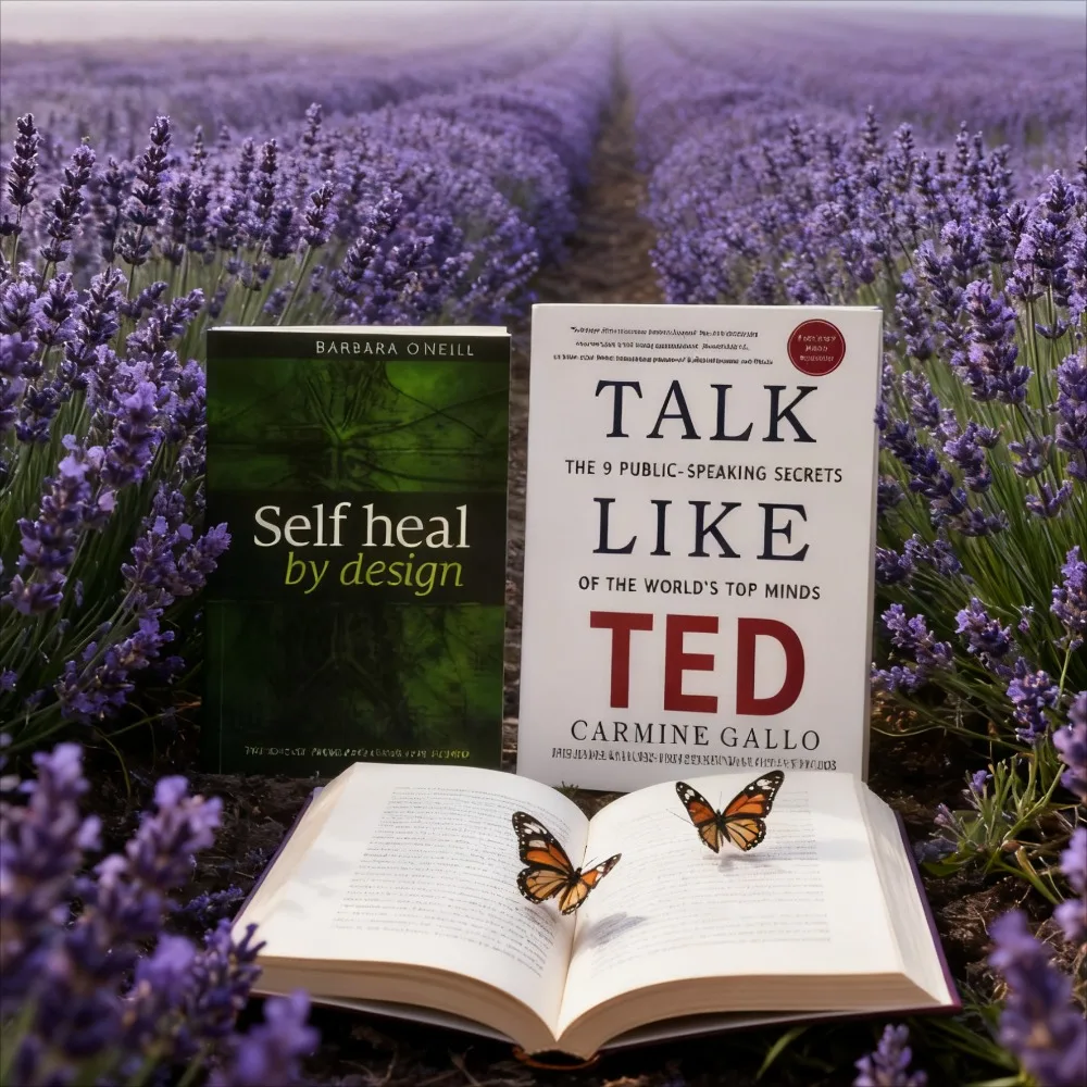 

Self Heal By Design and Talk Like TED: The 9 Public-Speaking Secrets of The World's Top Minds