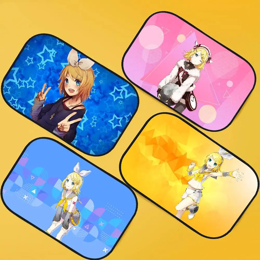 

K-Kagamine Rin солнцезащитный козырек на боковое окно для автомобильных электростатических штор, антибликовый автомобильный солнцезащитный козырек, 99,9% блокировка UVR