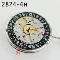 Modified Replace ETA 2824-2 Movement 6 O\