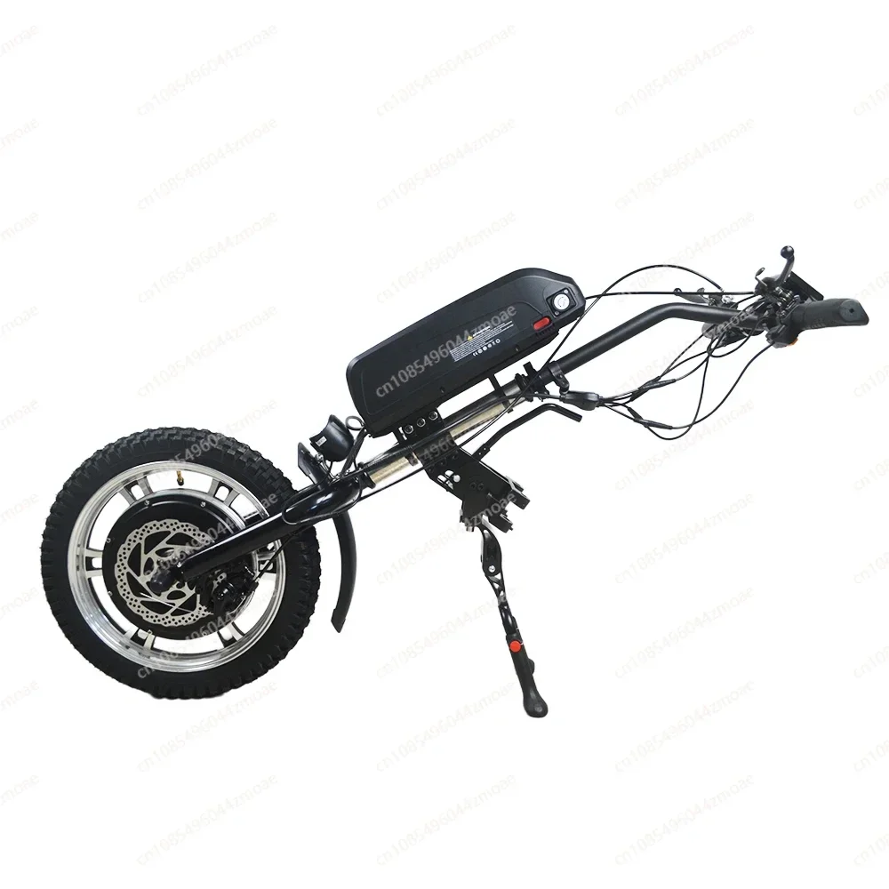 

Portable Wheelchair Lifts Stair Motorized Wheelchair Foldable 16inch 48v 500w Wheelchair Kits for Disabled