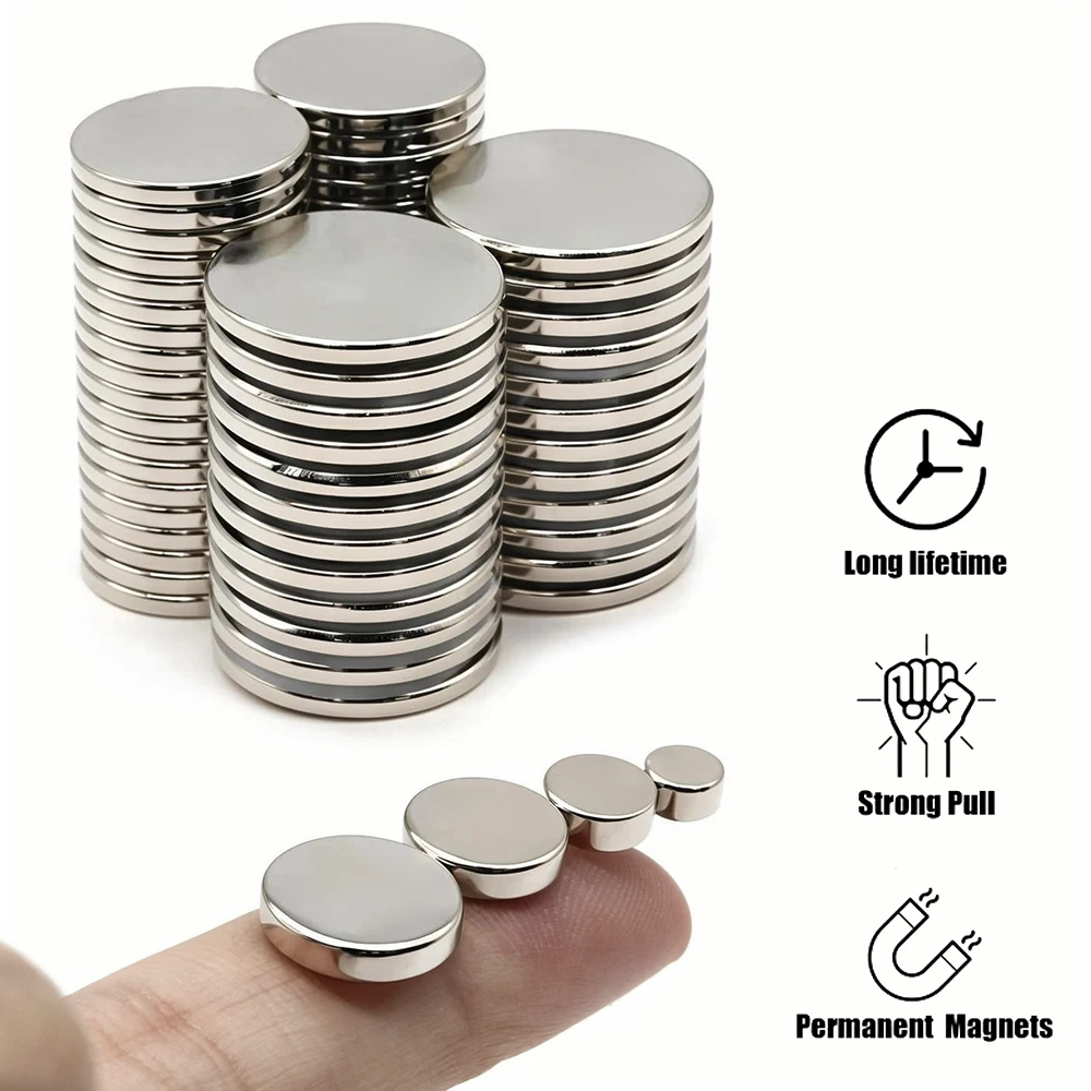 Super Powerful Small Neodymium Magnet Round x3mm N35 NdFeB Strong Permanent Magnetic imanes for Refrigerator Office Magnets