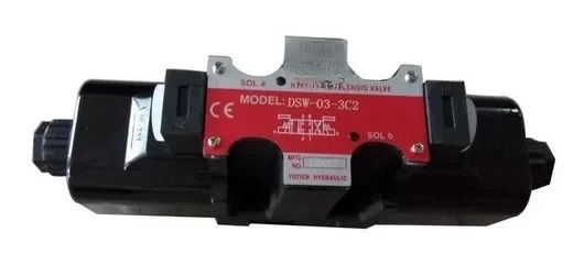 Válvula Solenoide Hidráulica YUTIEN MODELO: DSW-03-3C2 DSW-03-3C3 DSW-03-3C4 DSW-03-3C5/3C6/3C10/3C8/2D2/3C12 AC220V DC24V AC110V