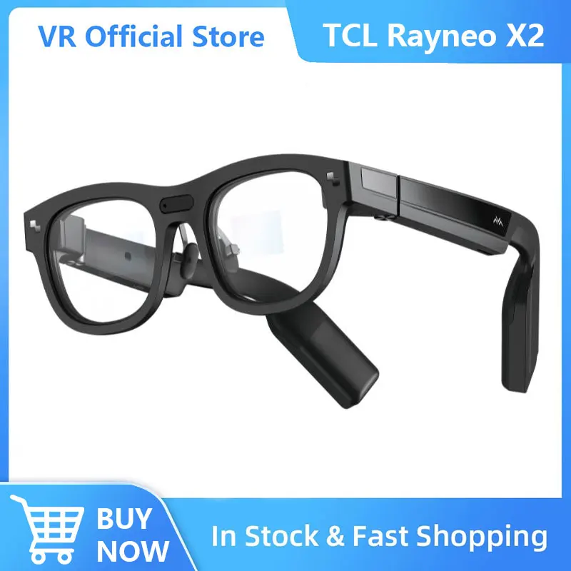 

TCL RayNeo X2 AR Glasses Binocular Full-color Displays 1080P XR Glasses For Intelligent Translation Real-time Navigation