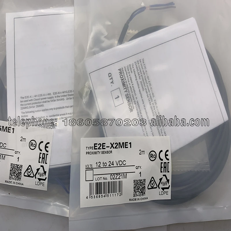 In Stock New Proximity Switch Sensor E2E-S05S12-WC-B1 E2E-S05S12-WC-B2 High Quality Seller One-year Warranty DHL FEDEX UPS