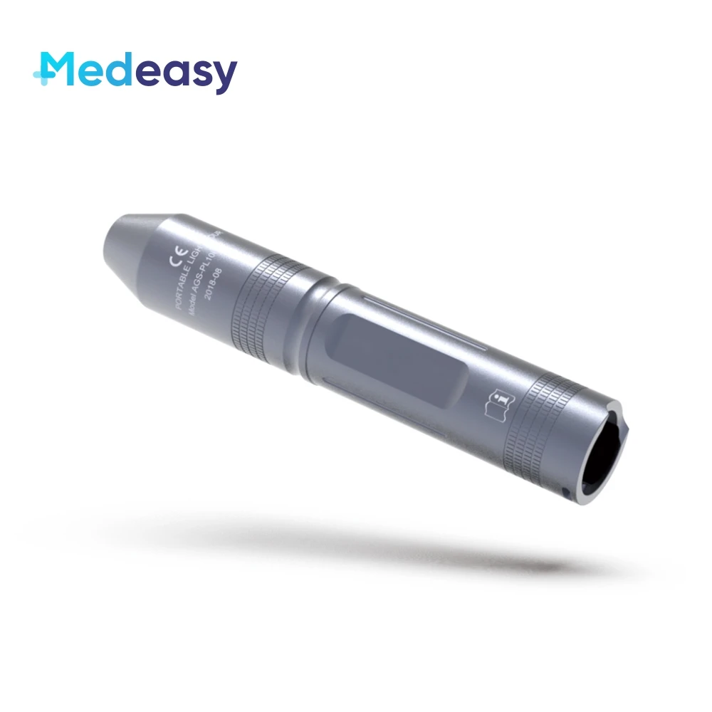 Waterproof Handheld Medical Portable Endoscope Mini 5W LED Cold Light Source with 3 Adapters