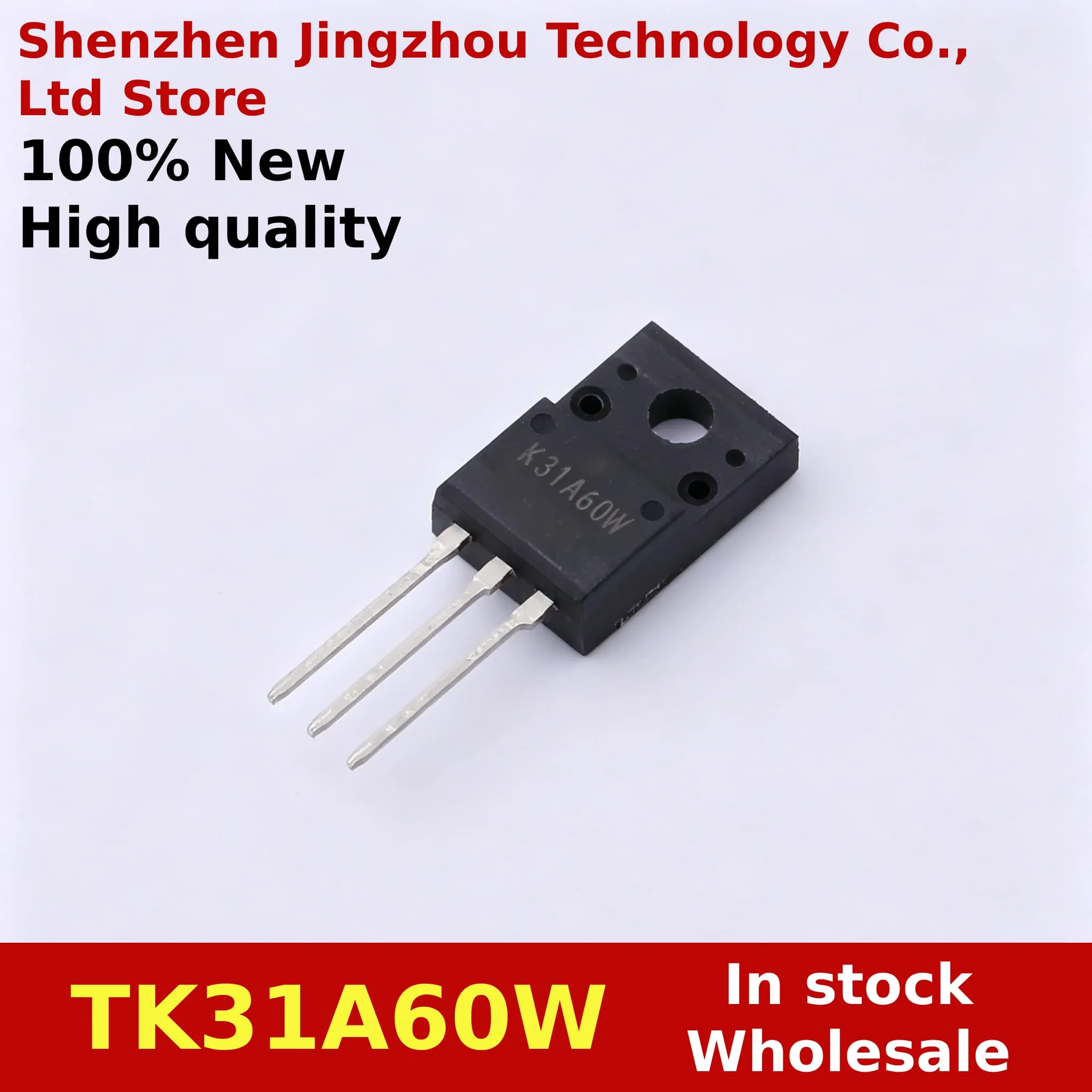 (10PCS) 100% New K31A60W TK31A60W TO-220F 30.8A 600V N-Channel Field-Effect Transistor Chip In Stock