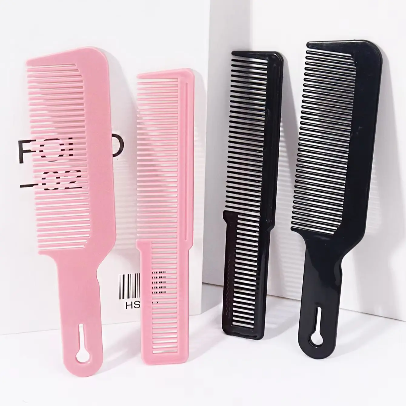 Professional hair comb set, flat cut hair comb, anti-static hair comb, suitable for all hair types, Special for Real Hair Wigs