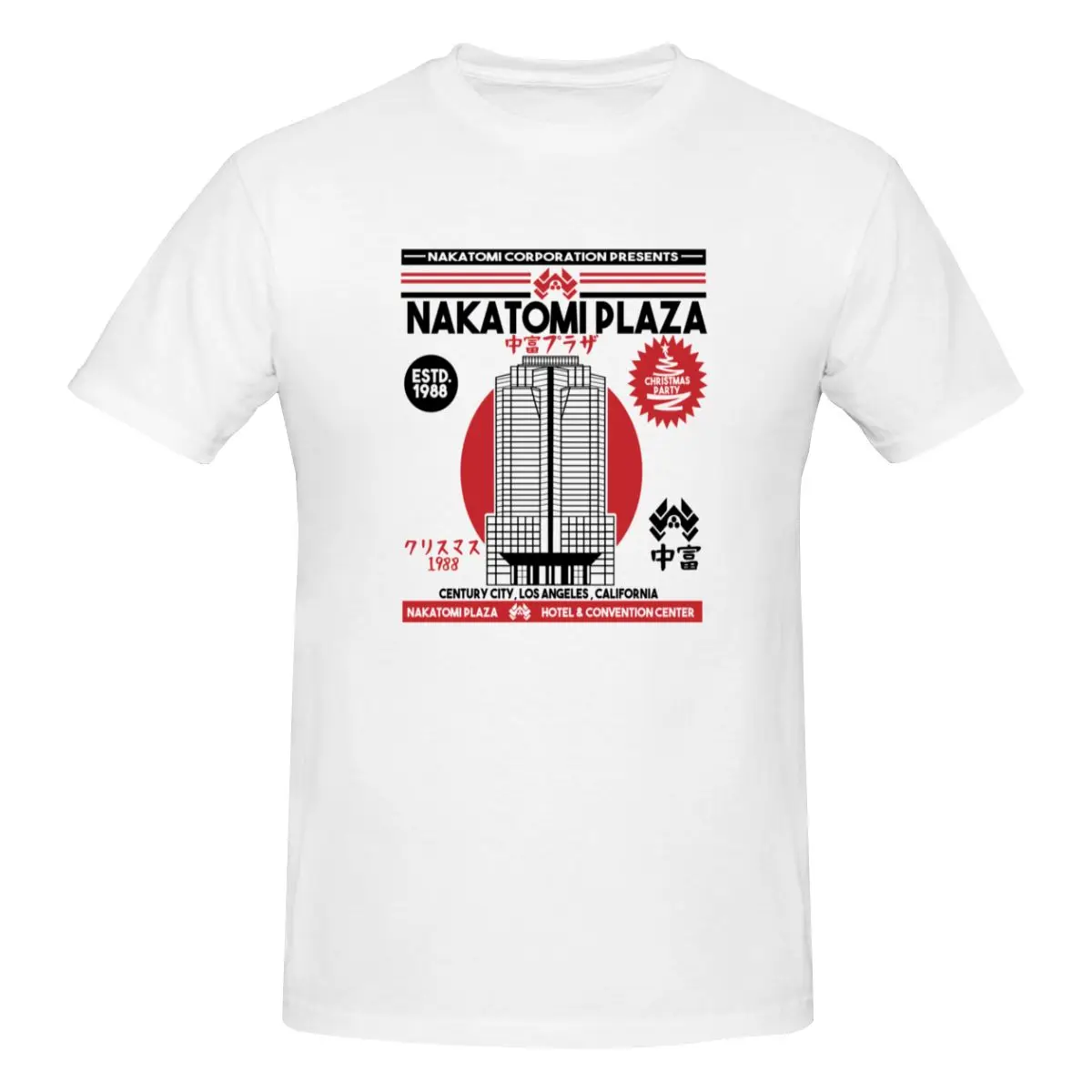 Nakatomi Plaza Cool Camiseta con estampado gráfico para regalo de verano Una camiseta básica de manga corta
