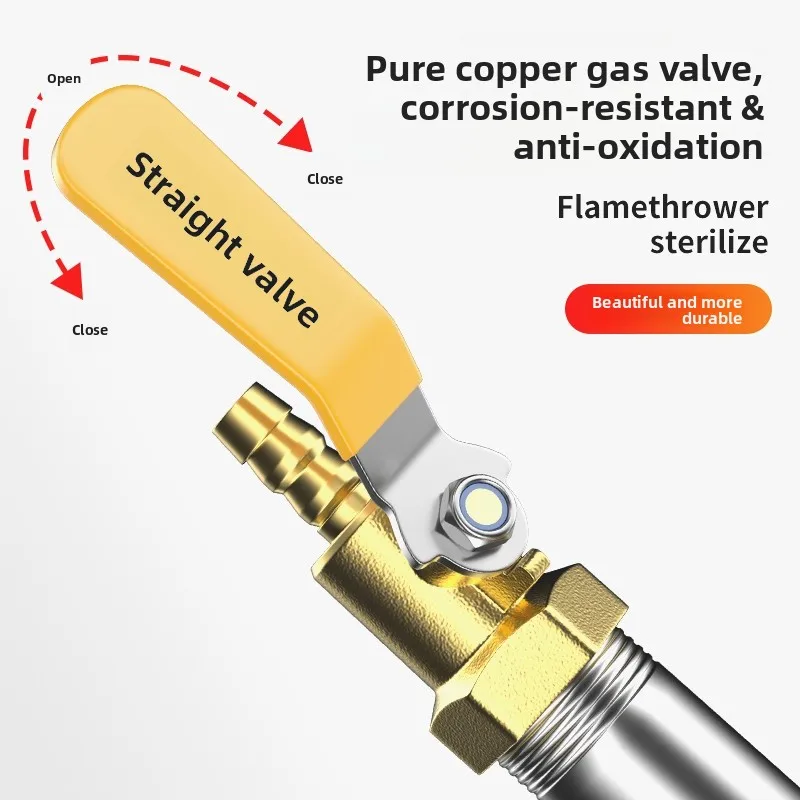 Multi Head Flame Gun Torch for Pigsty Piggery Farm Disinfection Weeding Burning Tool Liquefied Petroleum Gas Burner Nozzle - view 3