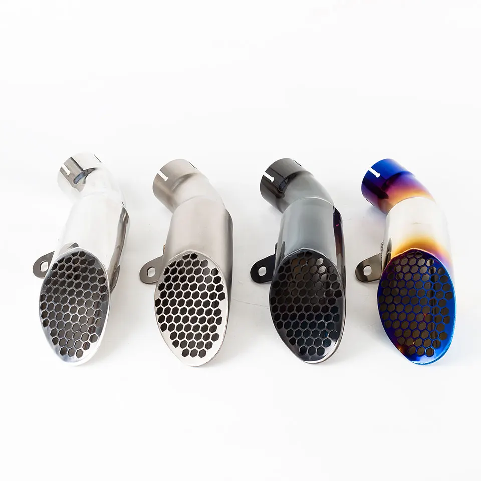 Image 3: Pot d'échappement pour moto Aprilia RSV4 1100 Factory Tuono V4 1100 Factory 2021-2024, silencieux slip-on, tuyau de liaison d'échappement RSV4