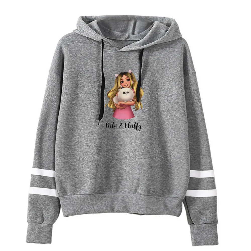 2022 Phụ Nữ Rebekah Cánh Merch Beki Lông Tơ Áo Hoodie Nỉ Unisex Chui Đầu 2D Nữ-Quần Áo Kawaii Cô Gái Khoác Áo Nỉ