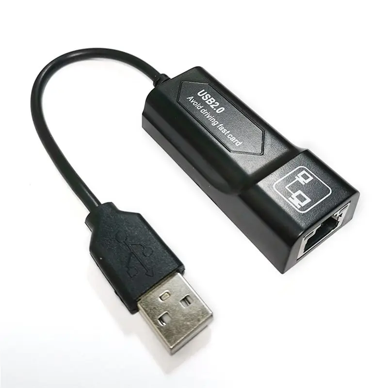 A29F-USB 2.0 To RJ45 10/100 Mbps USB Ethernet Adapter Network Card LAN USB Network Adapter Lan RJ45 Card For PC Laptop