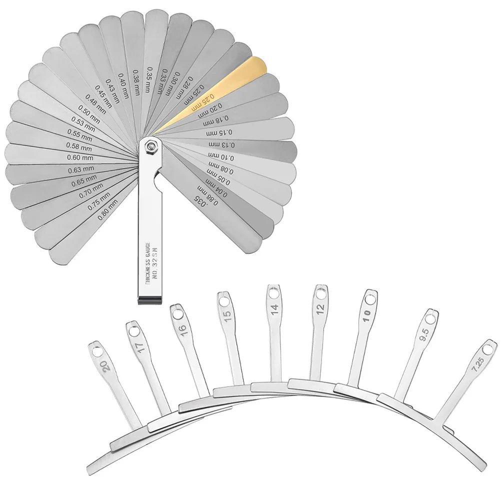 

Guitar Radius Gauges Guitar Feeler Gauge Guitar Luthier Tools Clearance Gauge Chord Pitch Neck Maintenance Accessories