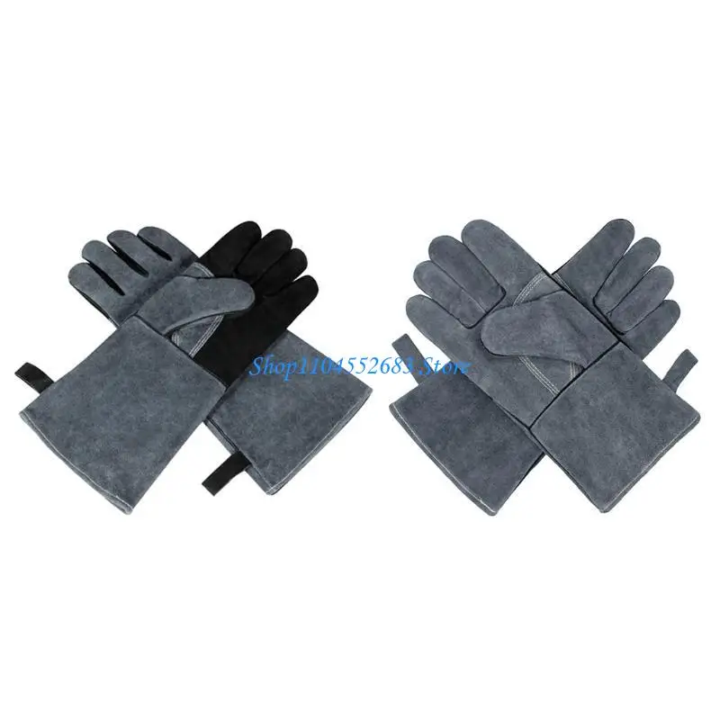 

Y6GD Cowhide Leather Welding Gloves Provide Safety for Protection for Welders for Welding Work Home Tasks Heat Insulation