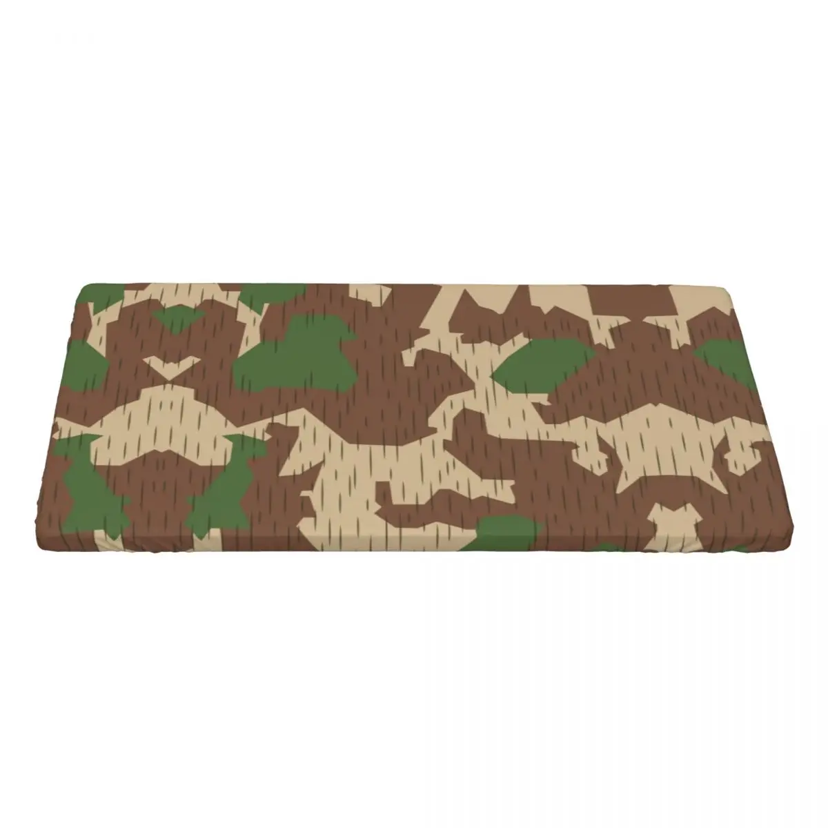 Waterproof Oil-Proof WW2 GermanySplintertarn Splinter Camo Tablecloth Table Covers 4FT Fit Military Camouflage Table Cloth