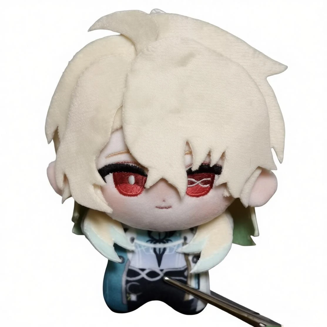 

Плюшевая игрушка-фигурка Луук Харсксен из игры Wuthering Waves, 10 см, декоративная подвеска для рюкзака, брелок, плюшевые игрушки, подарки