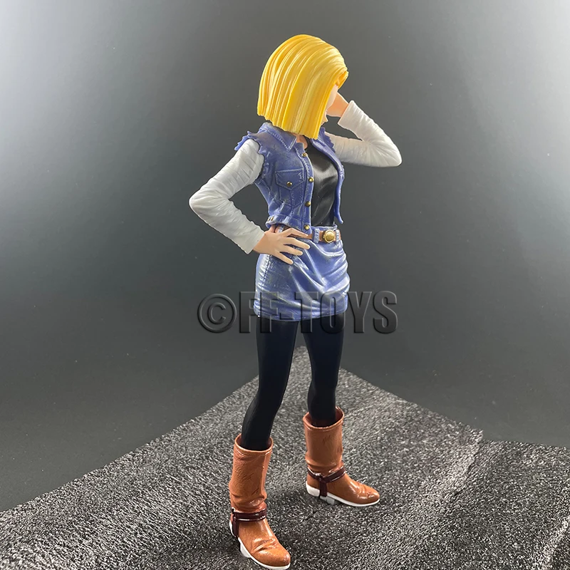 Anime Dragon Ball Z Android 18 Figure Android 18 26cm PVC Action Figurine Collection Model Toys For Children Gifts