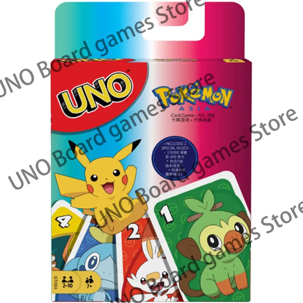 Board Game Marios UNO Anime Figure Playing Cards Table Games Toys for Adults Kids Gifts