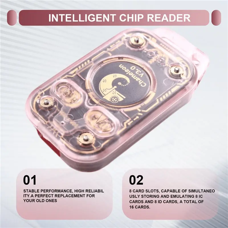B27B Reader Writer ID IC 125Khz 13.56Mhz Chameleon V3.0 RFID Smart Card Emulator Smart Chip Reader Card Tag Copyer