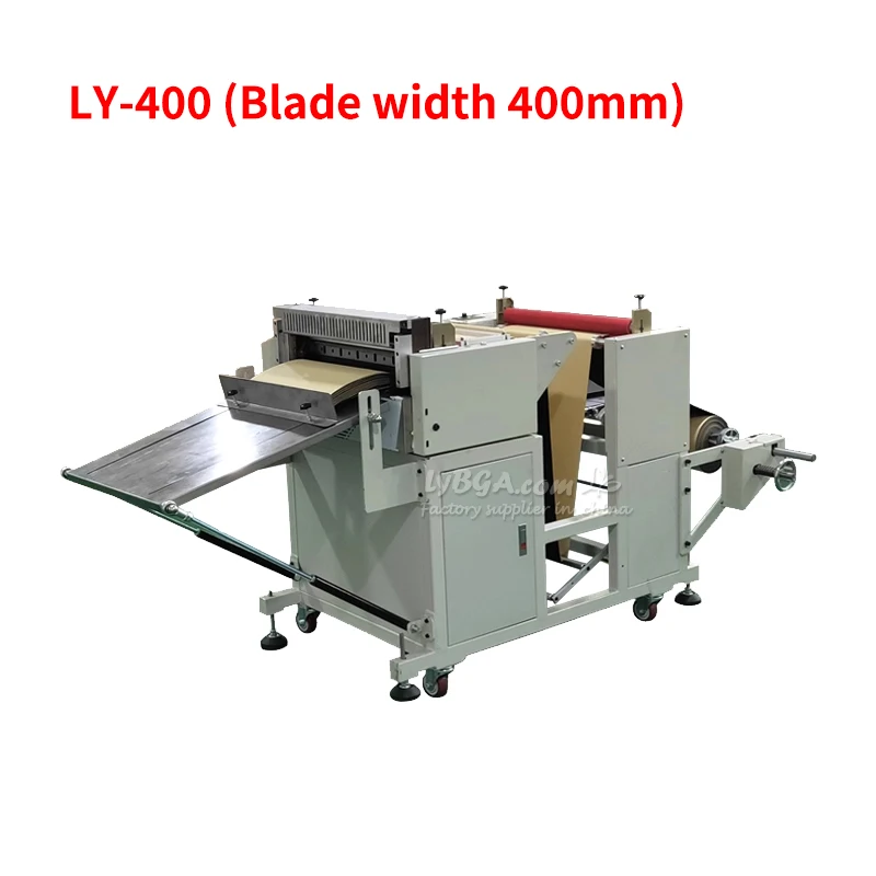 Fully Automatic Computerized Cutting Machine Slitter Cross Cutter 400-700mm Width For Copper Aluminum Foil Laminate