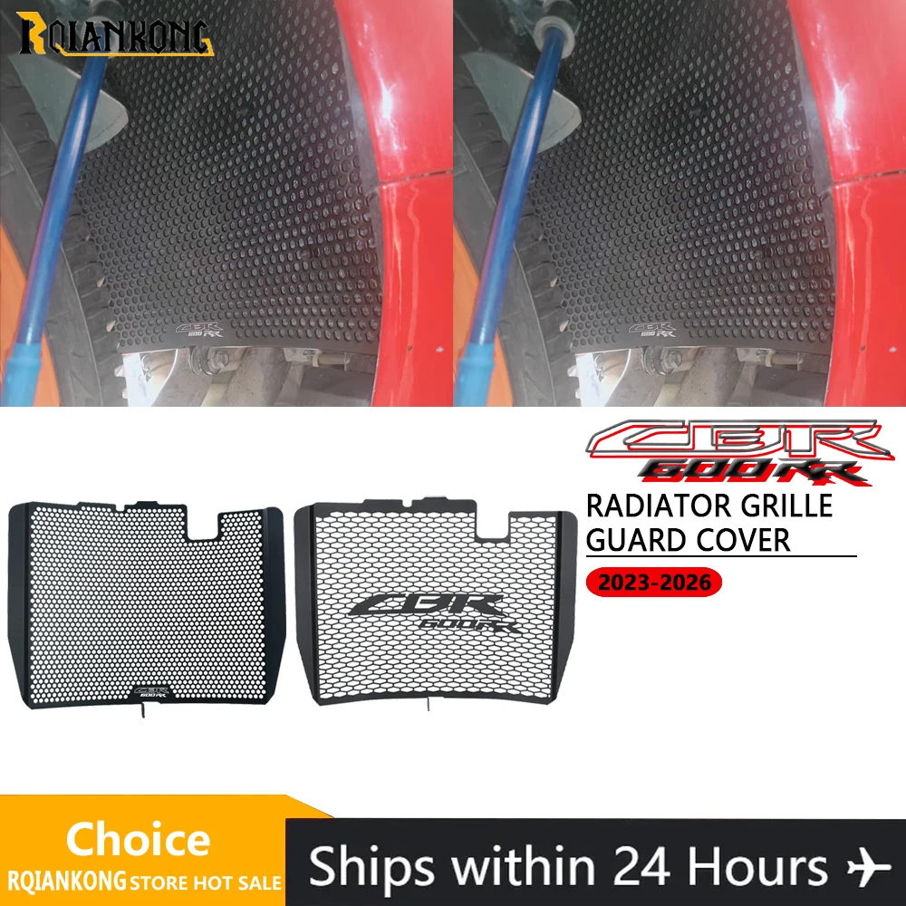 

Motorcycle Accessories Radiator Guard Grille Cover Protector For Honda CBR600RR CBR600 CBR 600 RR 2007-2025 2026 2024 2023 2022
