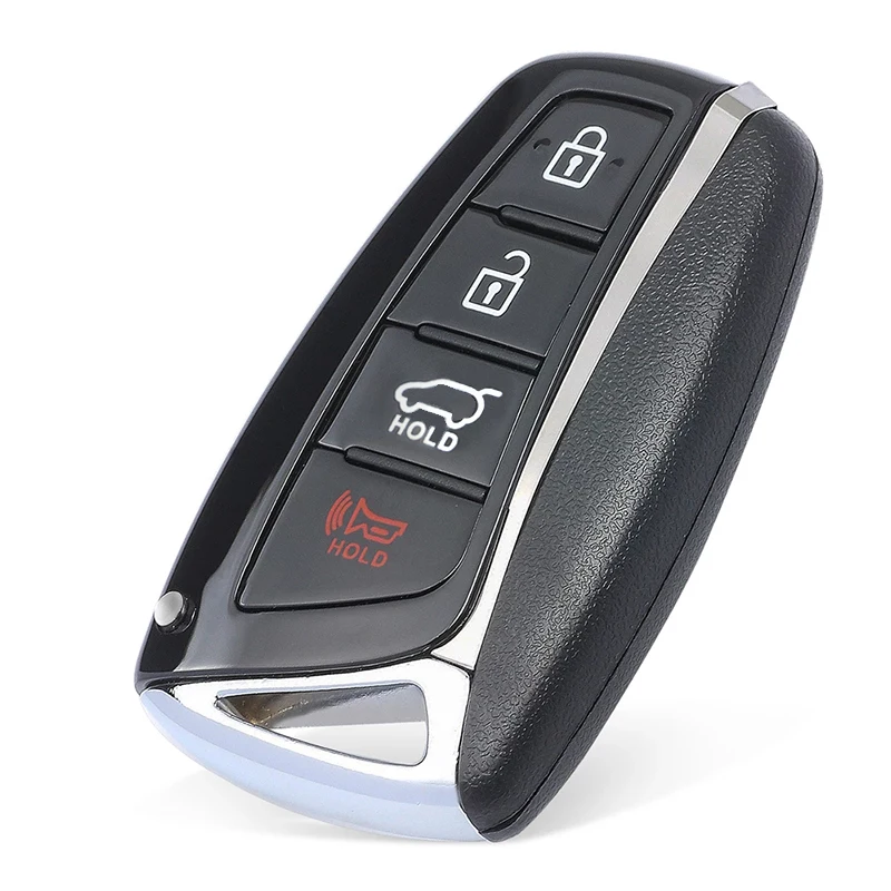 KEYECU 433MHz ID47 Chip P/N: 95440-B1210 / 95440-B1200 SY5DHFNA433 Smart Remote Key Fob for Hyundai Genesis G80 2015 2016 2017