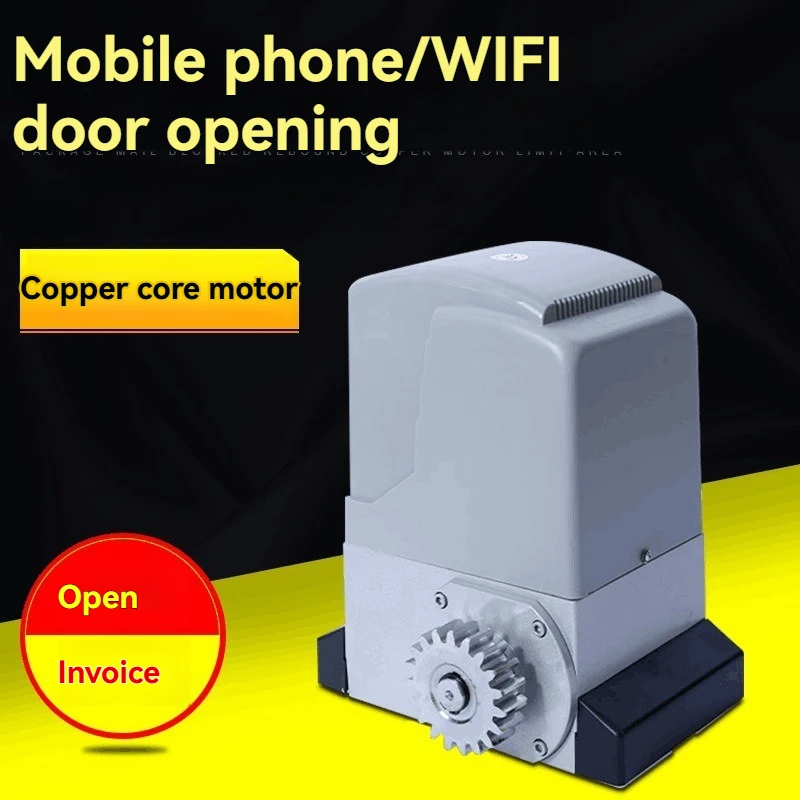 

Door Opener Sliding Door Motor Mobile Phone WiFi Smart Control Bluetooth Villa Factory Use Remote Control Electric Door
