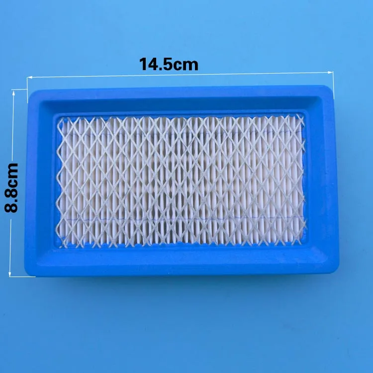 14.5x8.8cm Beige Paper Panel Air Filter Lawn Mower Repair Part for 195 KOHLER Ward etc