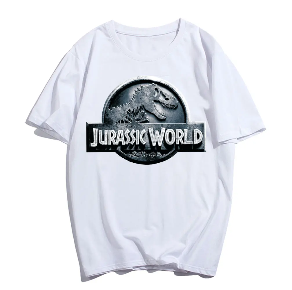 Jurassic World Dinosaur Heat Transfer For Clothes Men Woman Trend Patches Iron On Appliques Brand Clothes Accessories Stickers