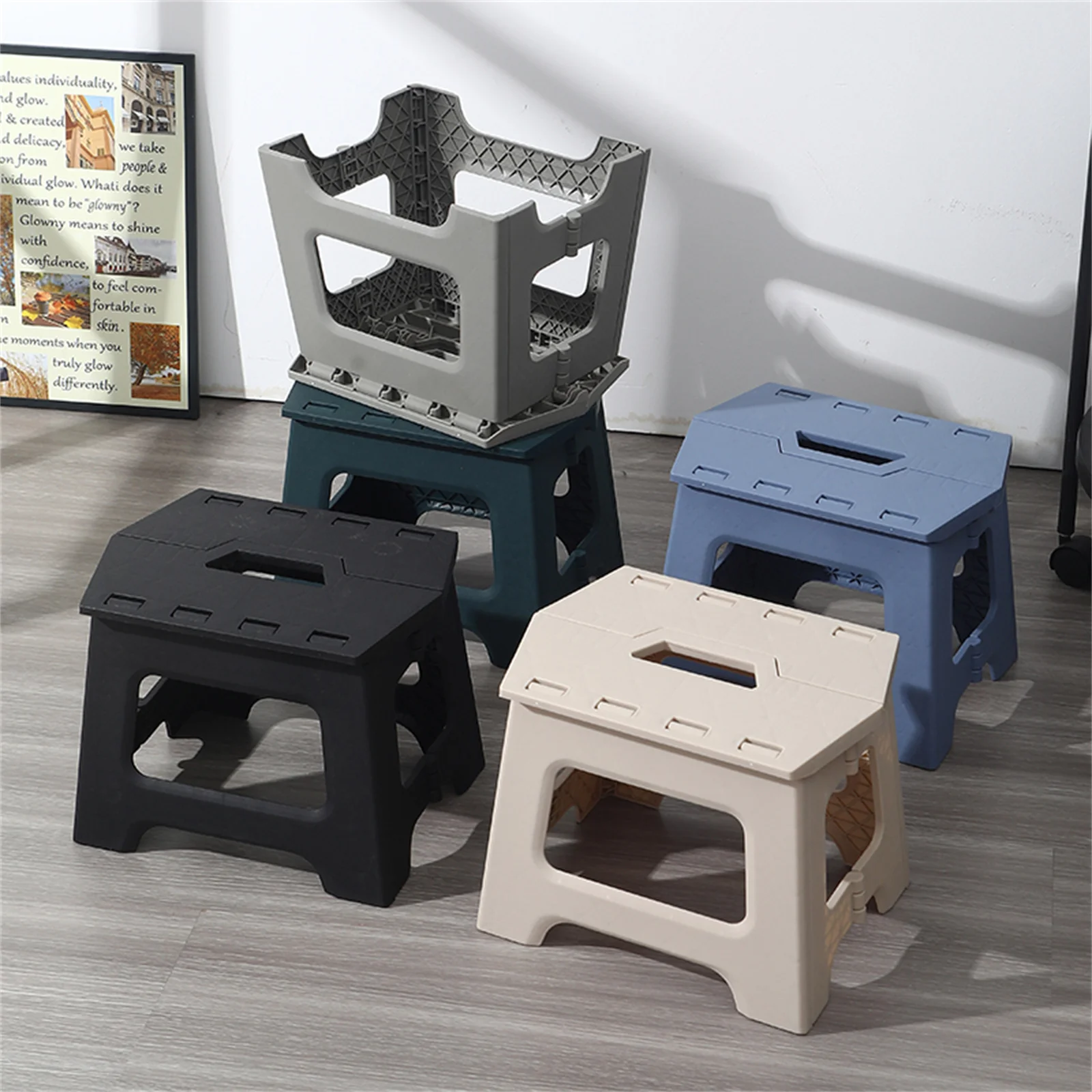 Folding Stools, Portable Folding Chairs, Train Home, Subway Chairs, Outdoor Low Stools, Fishing Chairs, Beach Chairs image 2