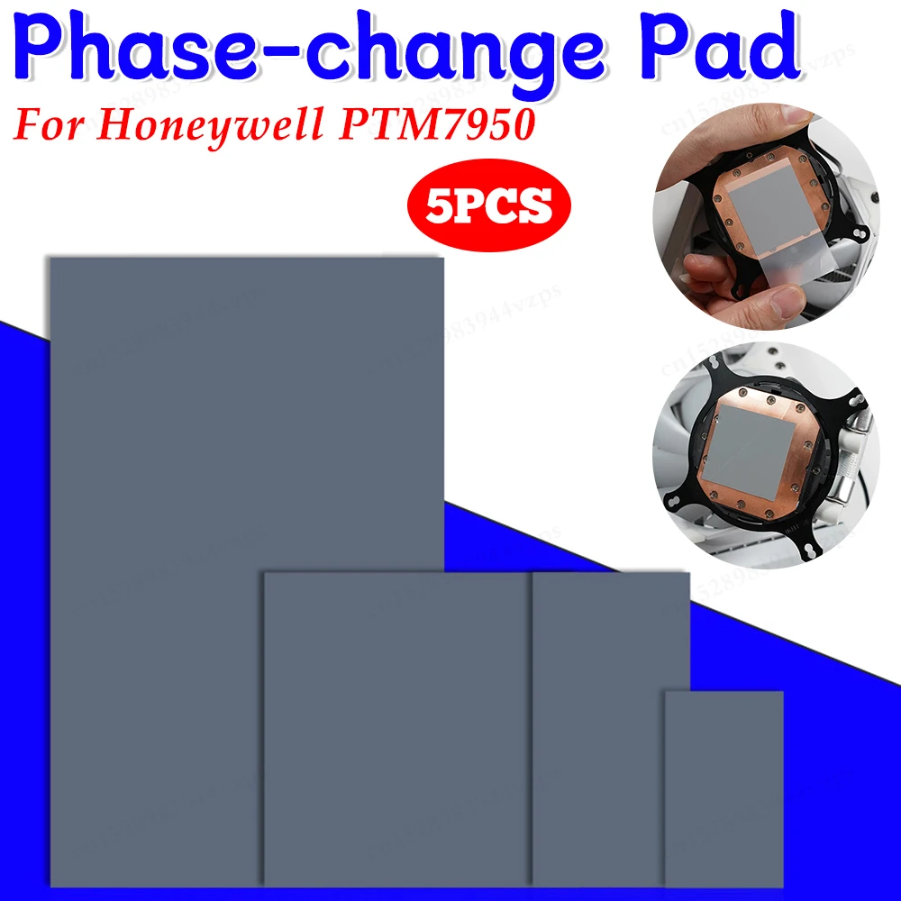 For Honeywell PTM7950 Phase Change Pad For Laptop Thermal Pad 8.5W/mK GPU CPU Heat Dissipation Silicone Thermal Conductive Paste