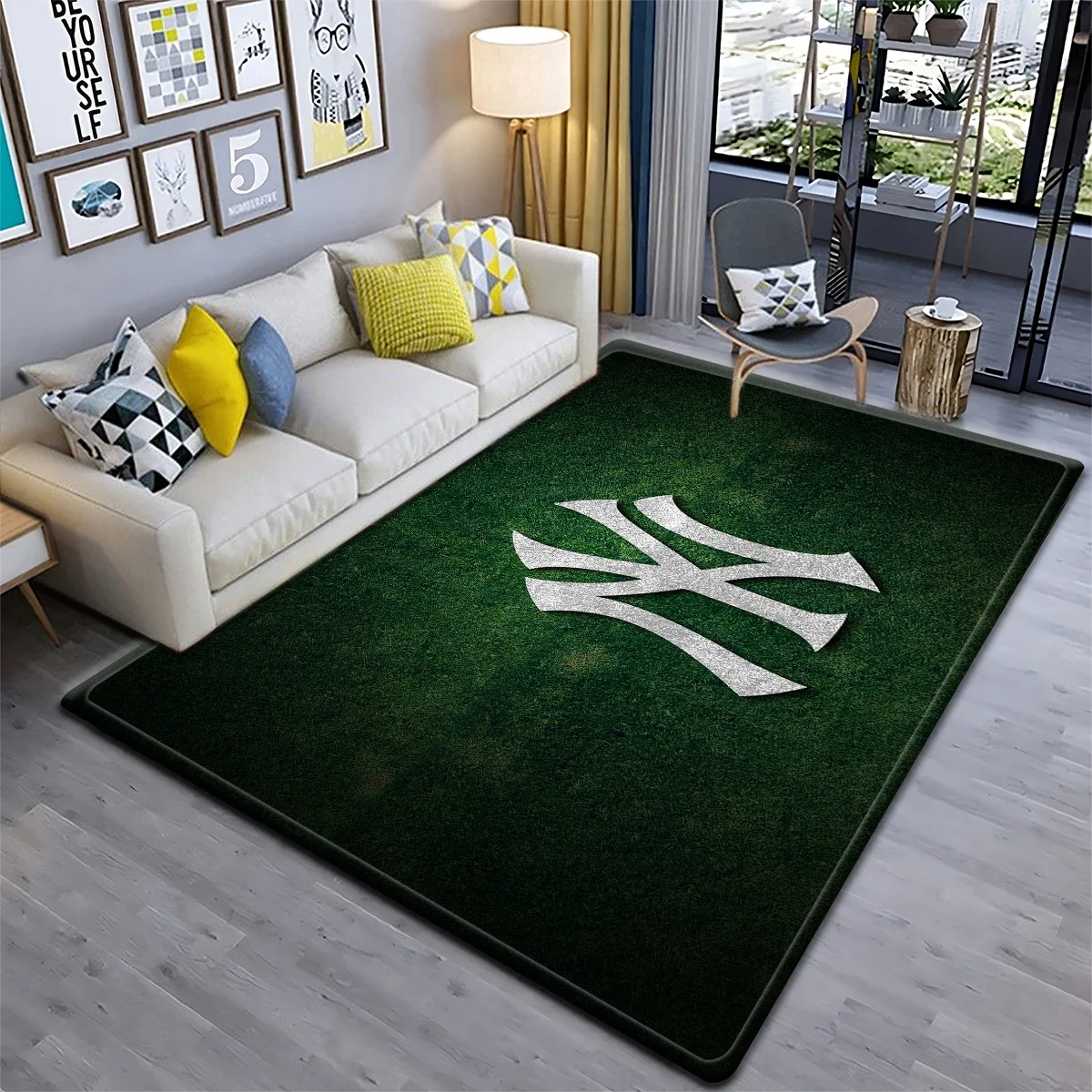 Baseball Team Logo Ballpark Carpet Kitchen MatEntrance Doormat Bedroom Floor Decoration LivingRoom Carpet Bathroom Anti-slip Rug