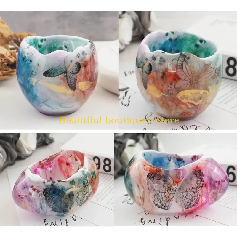 U4LF Silikonkerzenhalter Formen Eierform