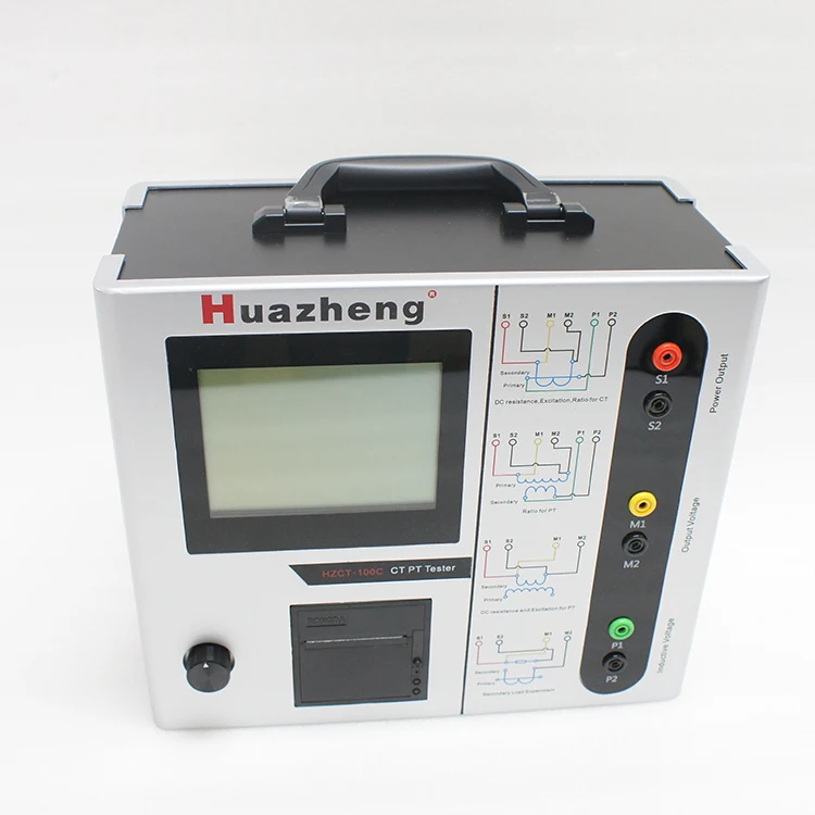 Huazheng Electronic HZCT-100C Volt-Ampere Characteristic Tester Current Transformer Test Machine CT PT Analyzer