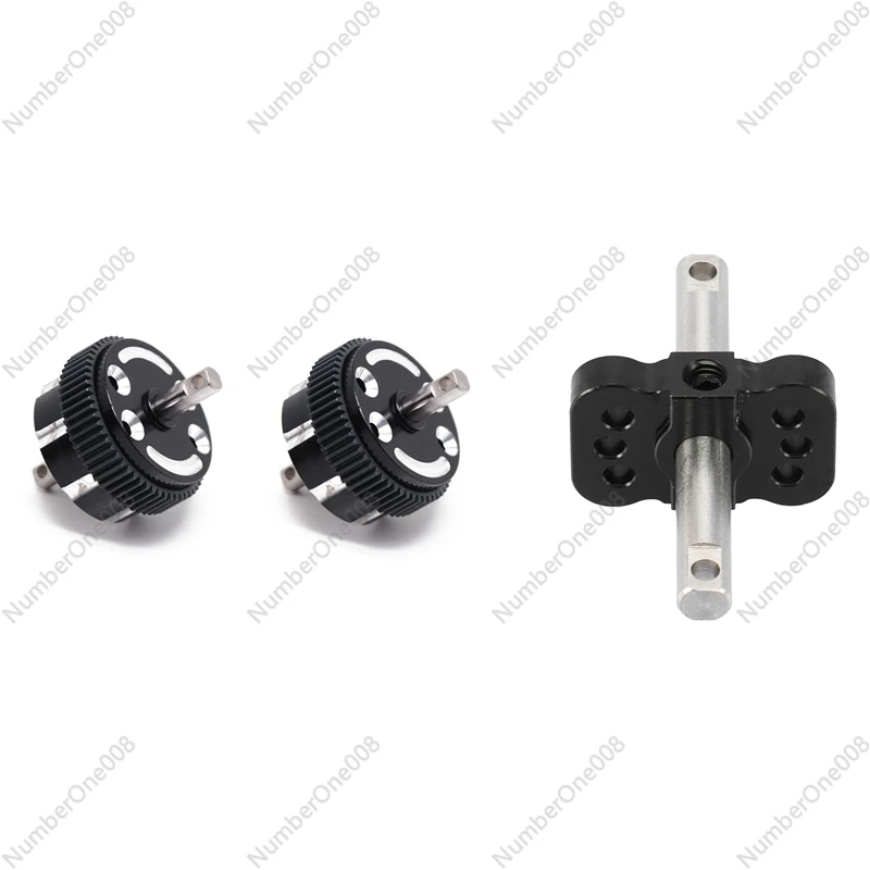 Differential Locker Spool Diff Lock Spool With 2 Pcs Differential Case Set For Traxxas Slash Rustler 2Wd Bandit TE125