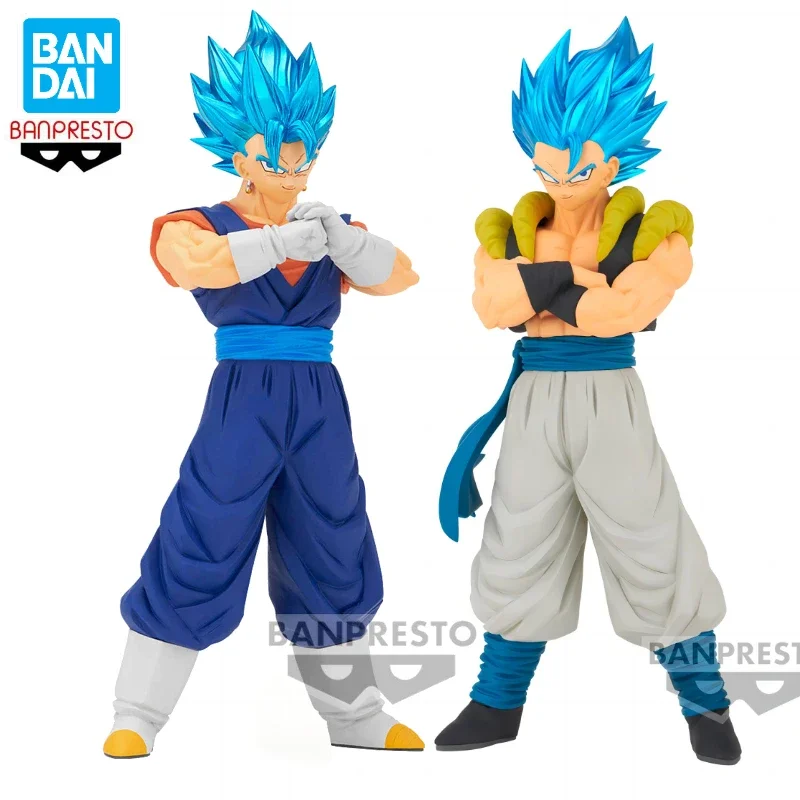 In Stock Bandai BANPRESTO Blood of Saiyans Special BOS Dragon Ball Super Gogeta Vegetto Anime Action Figure Toy Model Collection