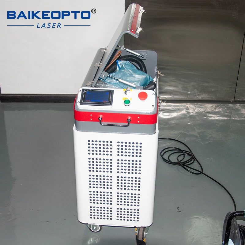 BK-FLC300M JPT 300W Multimode Pulse Laser Cleaning Devices 15MJ Laser Cleaner Machine
