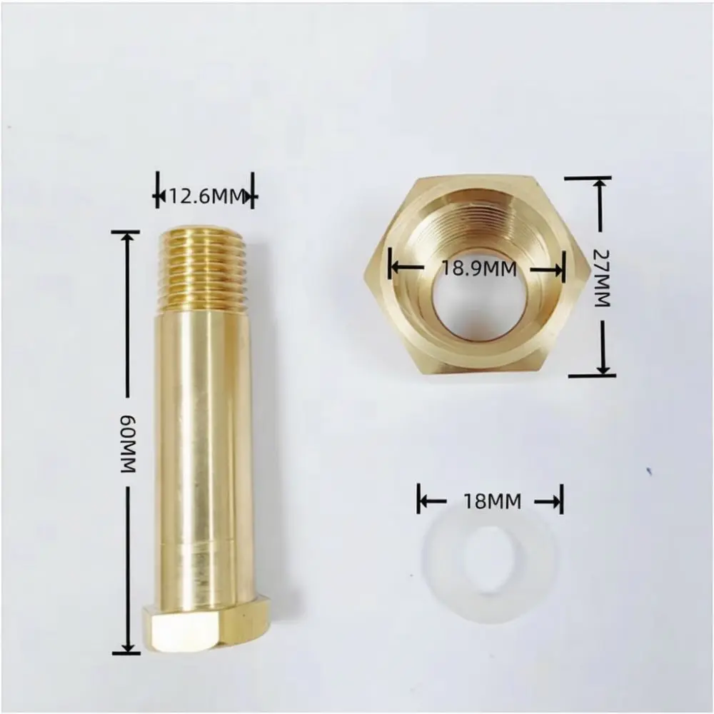 CGA320 Gas Regulator Connector NPT 1 4 Threaded Nut Screw Fitting Air Source Processor Industrial Maintenance Part Box