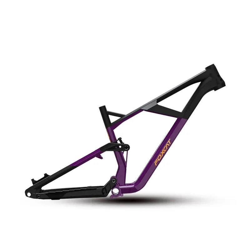 

FOXCAT 170 Frame MTB 27.5/ 29" Soft Tail Mountain Bicycle Ultralight Aluminum Alloy Full Suspension Frames MTB Customize
