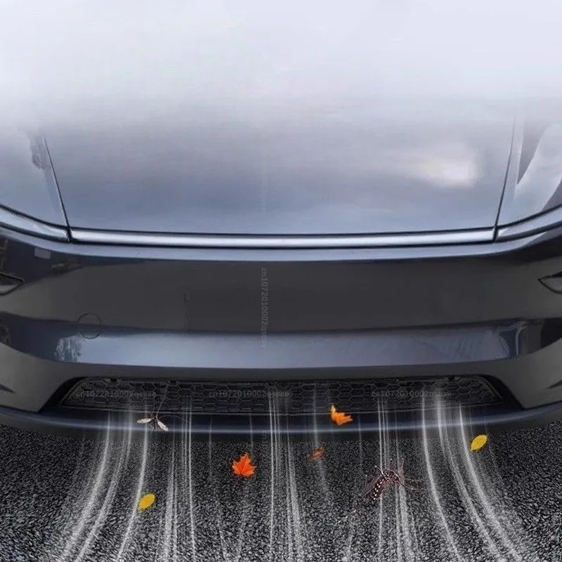 Für Tesla Model YL Y Juniper 2025 2026 Frontgrill Insektennetz Kühler-Schutz Wasserdicht Langlebig Exterieur-Zubehör – Detail 5