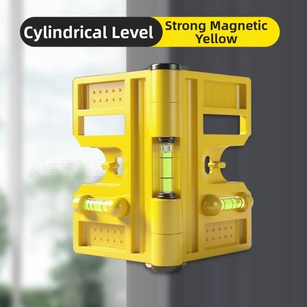 Folding Spirit Level Meter 270 Degree Adjustable Professional Post Leveler Tool Multi-functional Magnetic Adjustable Angle Gauge